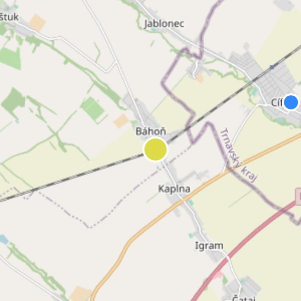 Rezidencia Potôčik - map