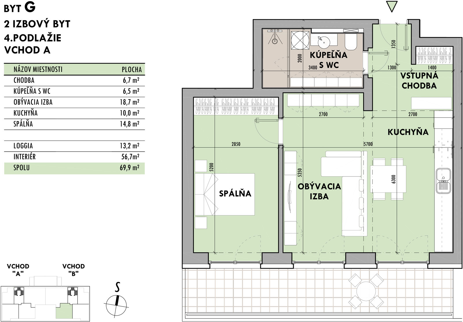 Rezidencia Potôčik - G4 - Pôdorys