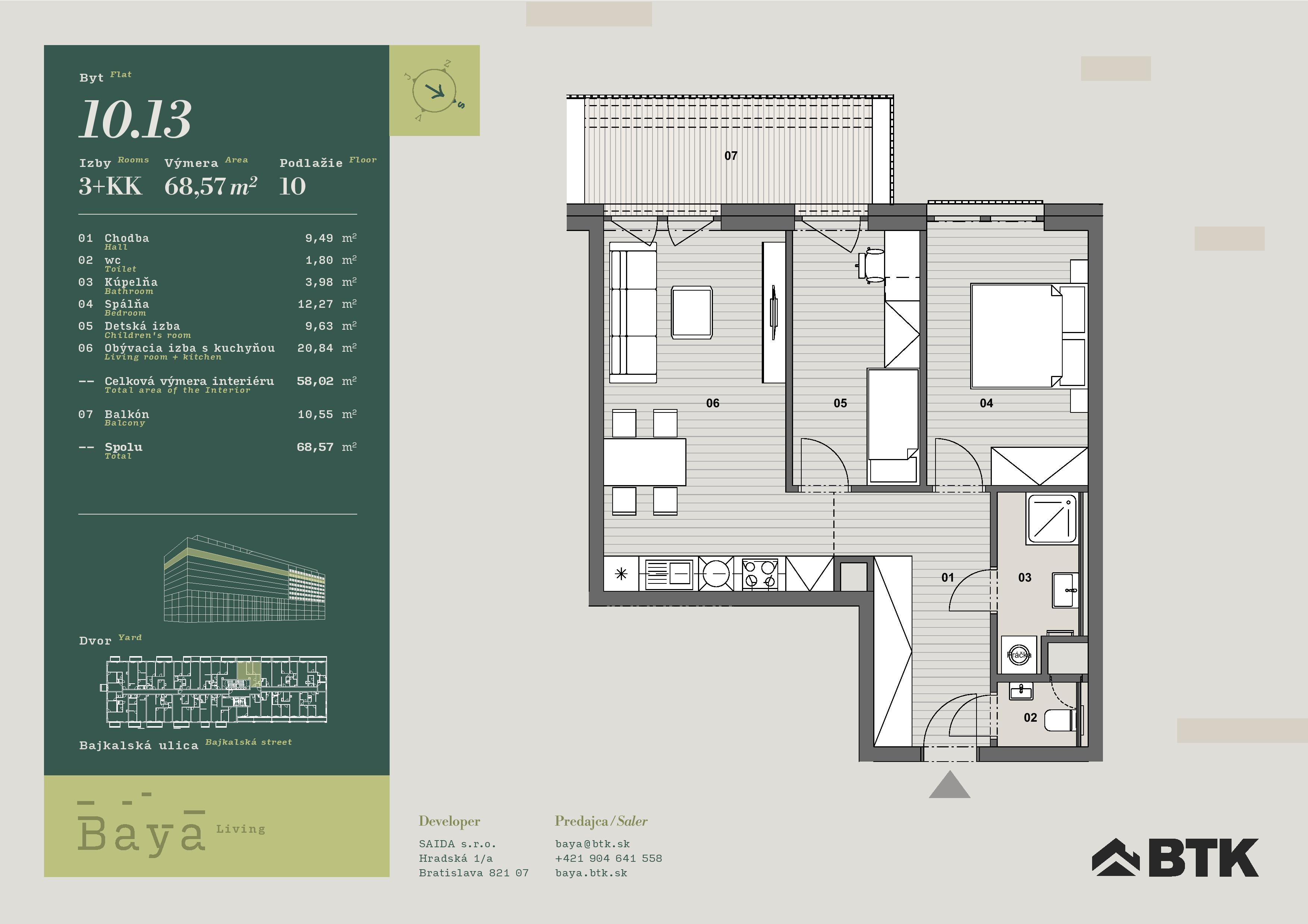 Baya - 10.13 - Pôdorys
