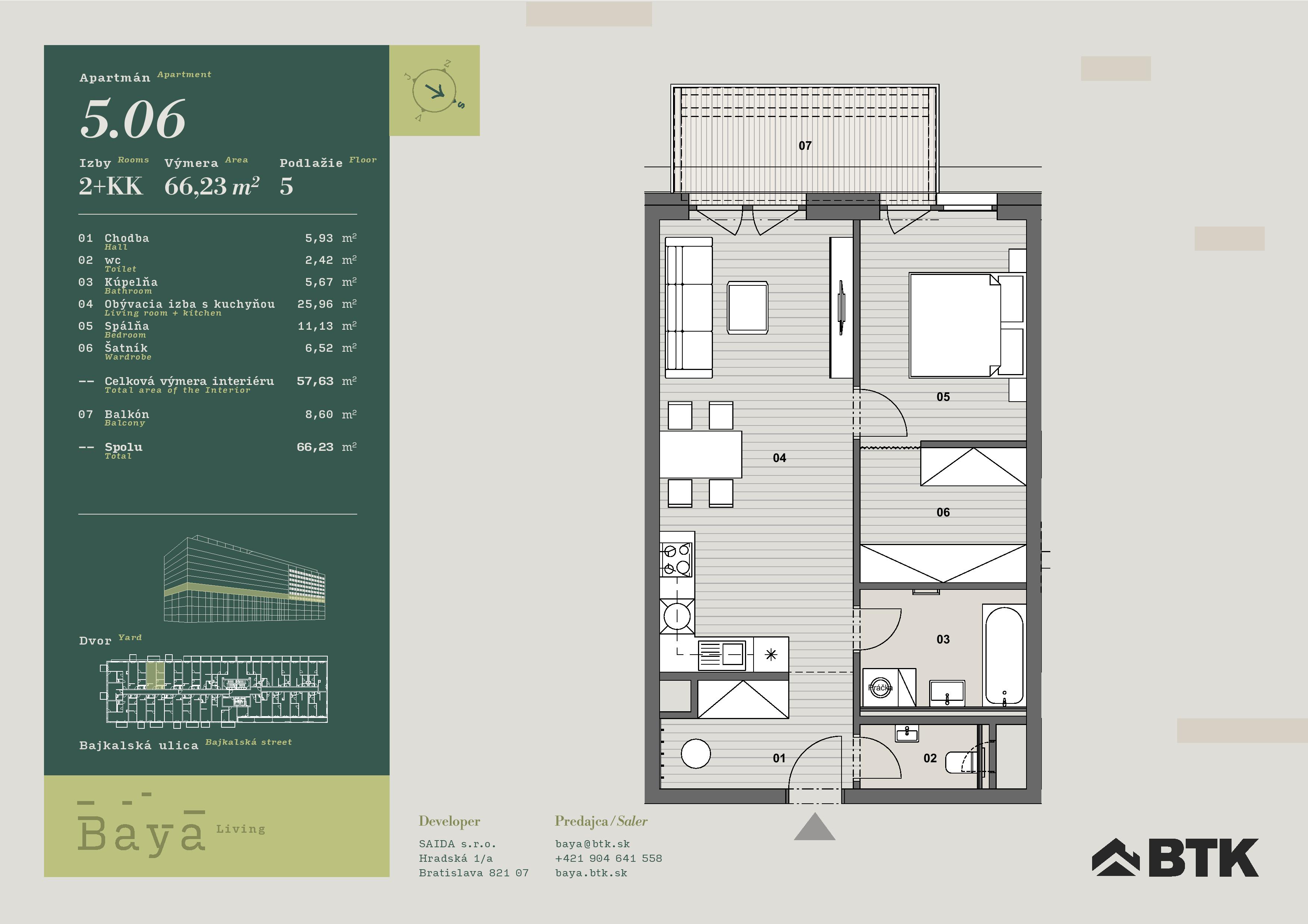 Baya - 5.06 - Pôdorys
