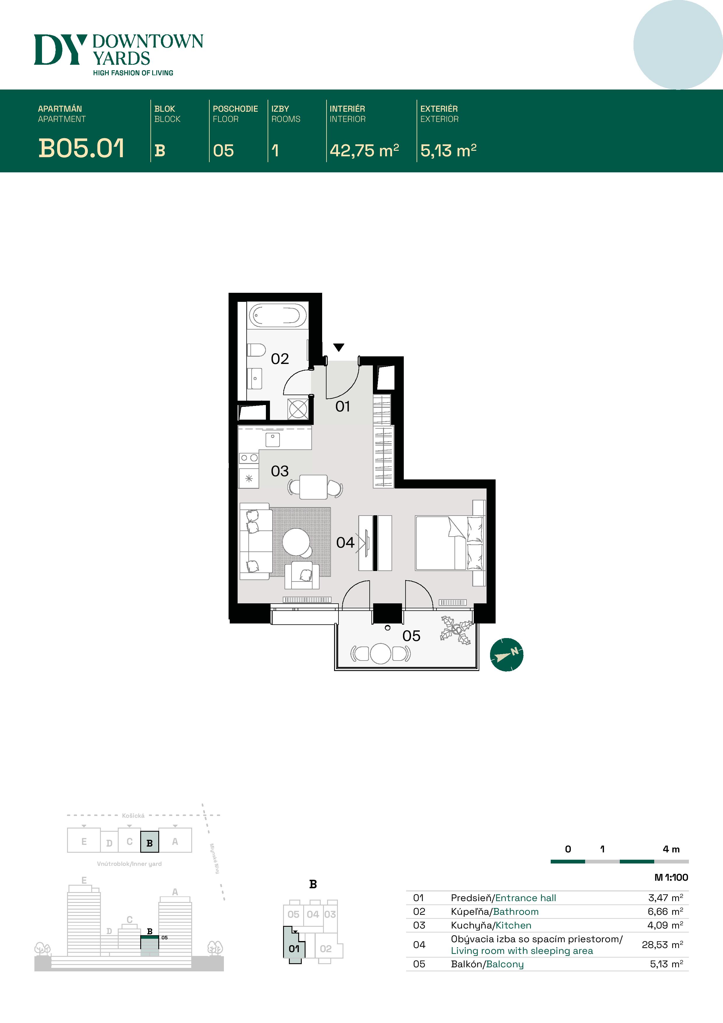 Downtown Yards - B05.01 - Pôdorys