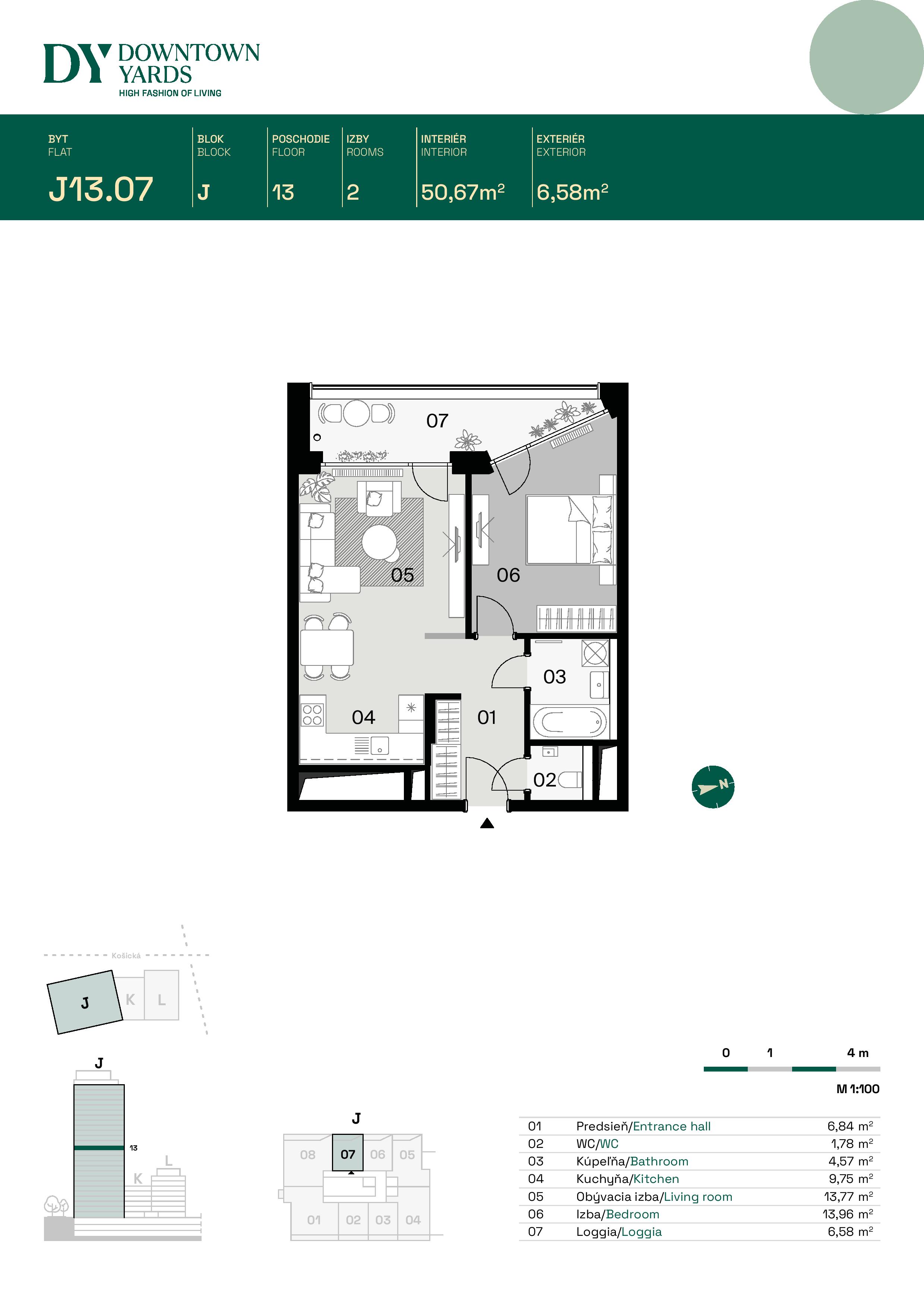 Downtown Yards - J13.07 - Pôdorys