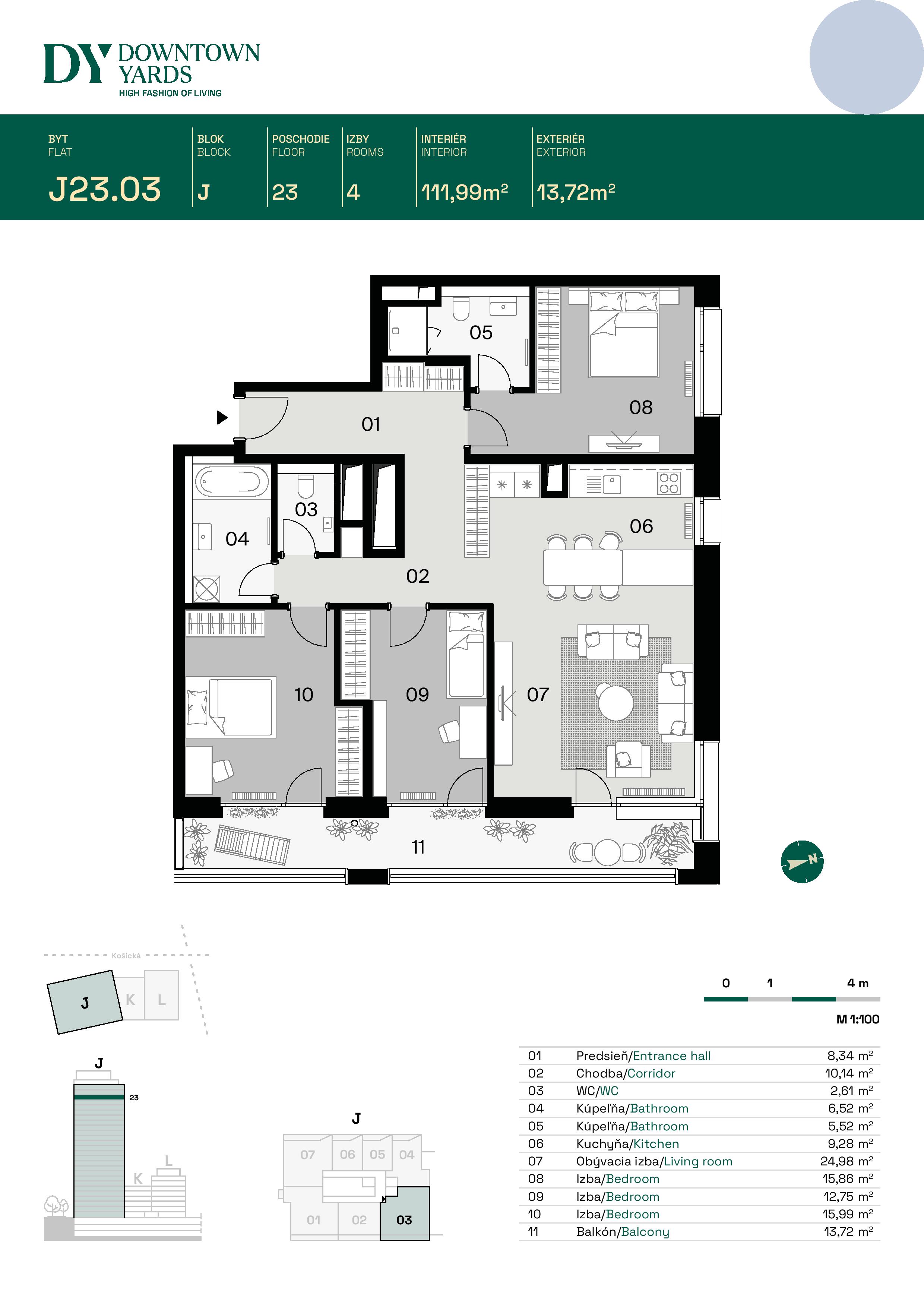 Downtown Yards - J23.03 - Pôdorys
