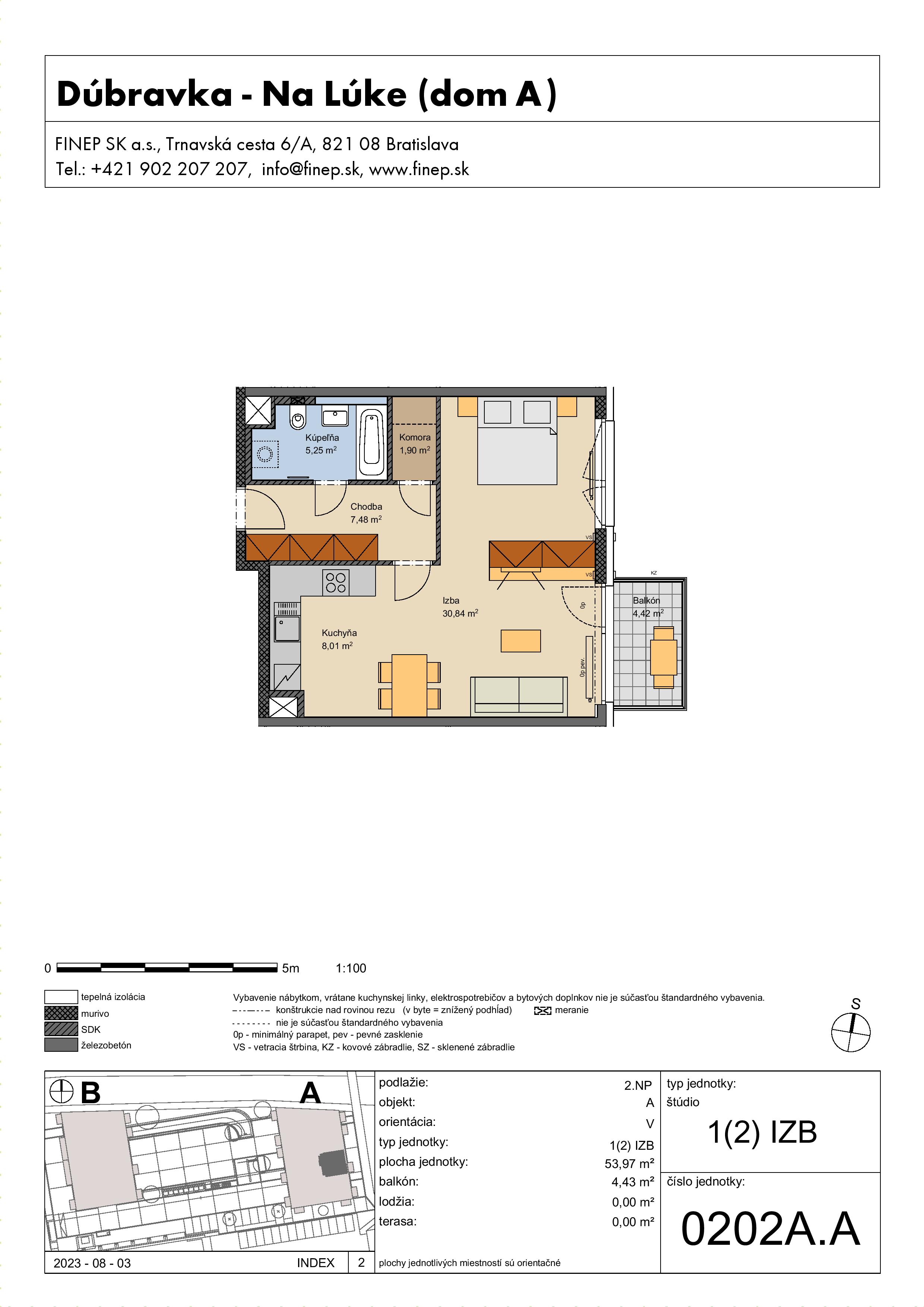 Na Lúke - 0202A.A - Pôdorys