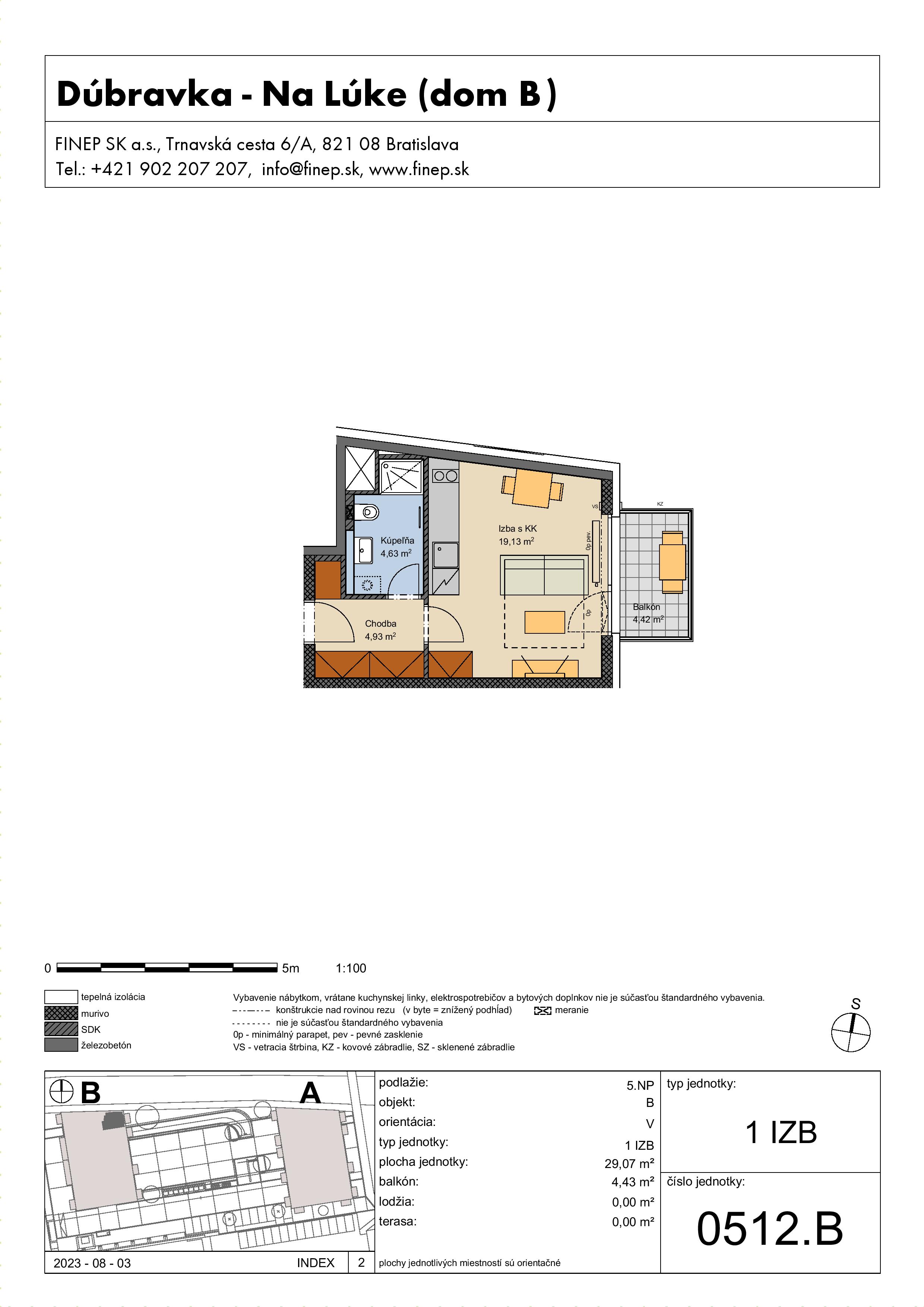 Na Lúke - 0512.B - Pôdorys