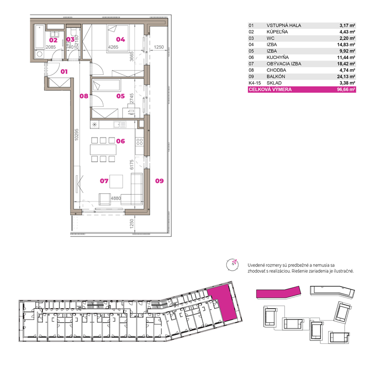 Nový Ružinov - E1.4.15 - Pôdorys