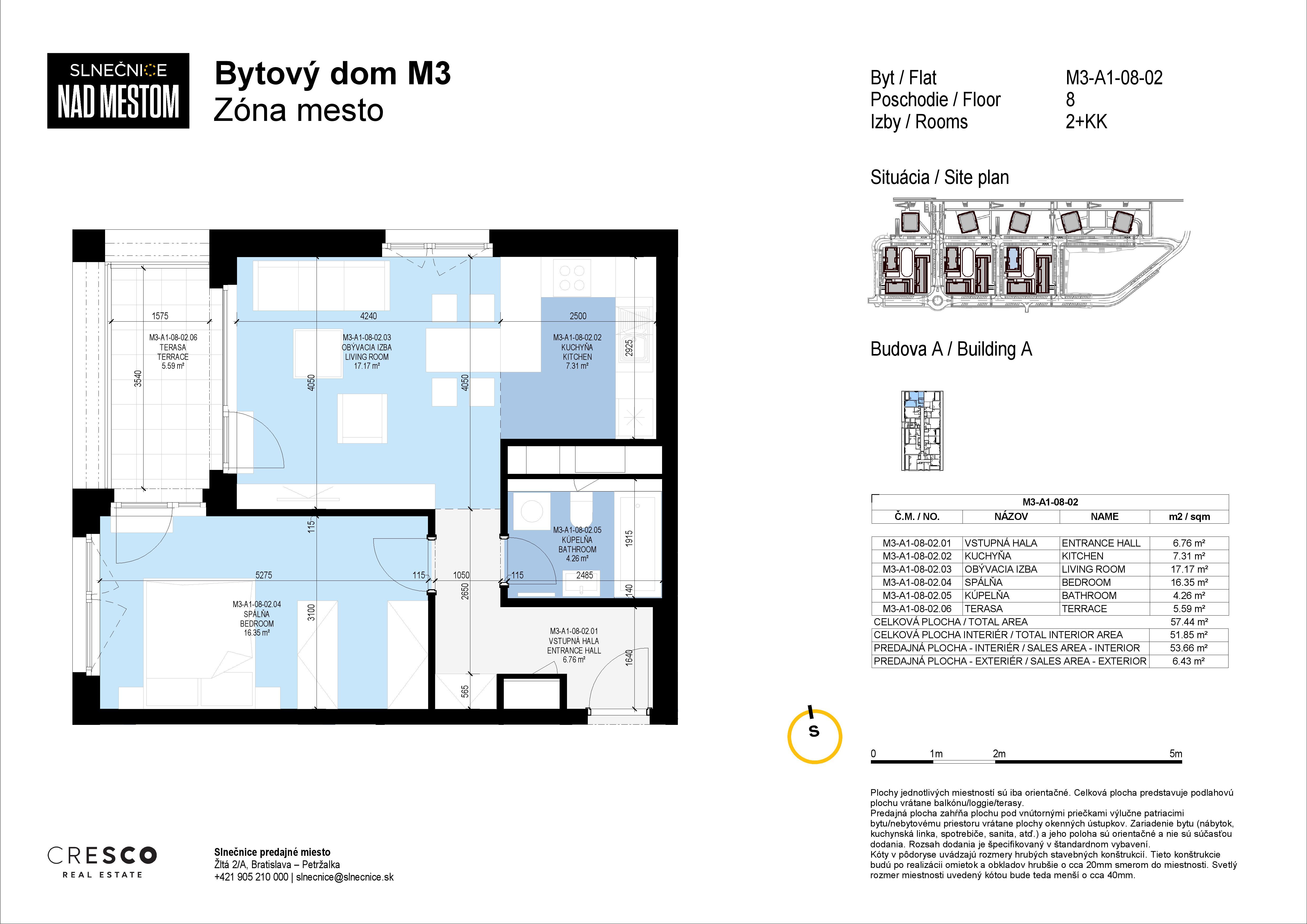 Slnečnice - M3-A1-08-02 - Pôdorys