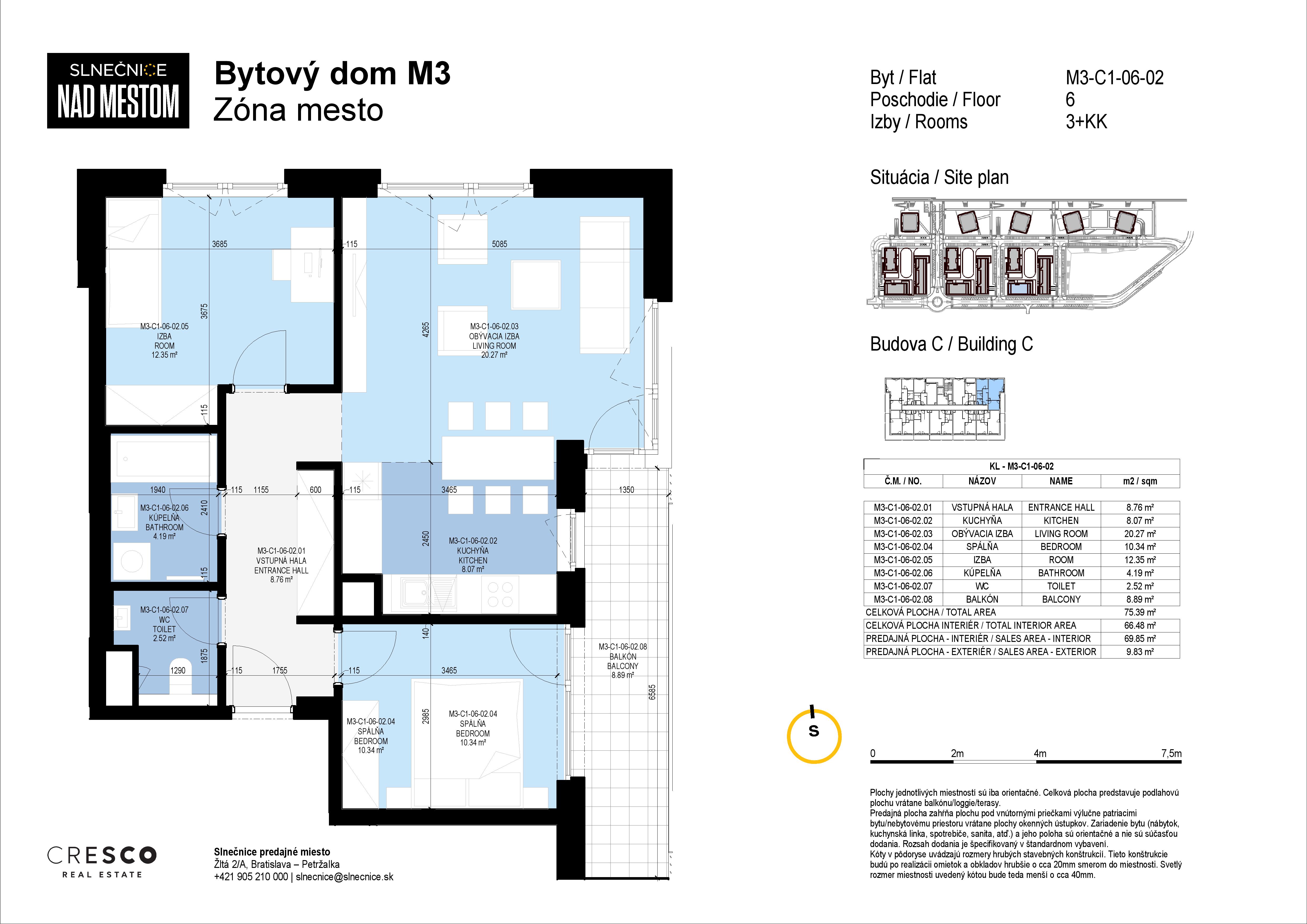 Slnečnice - M3-C1-06-02 - Pôdorys