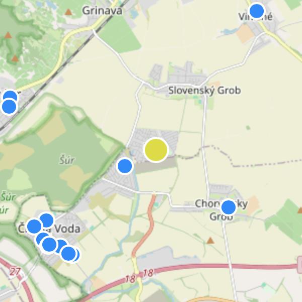 Malý Raj Residence - map
