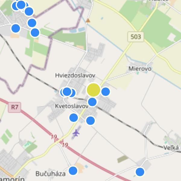 Hviezdne Bývanie - map