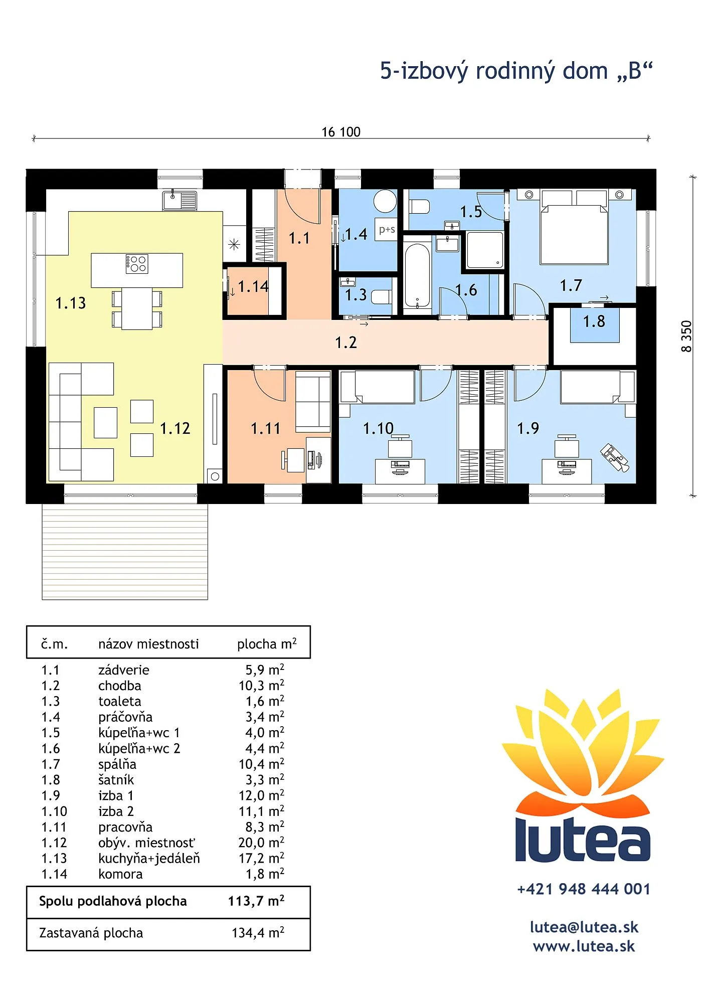 Lutea - 46 - Pôdorys