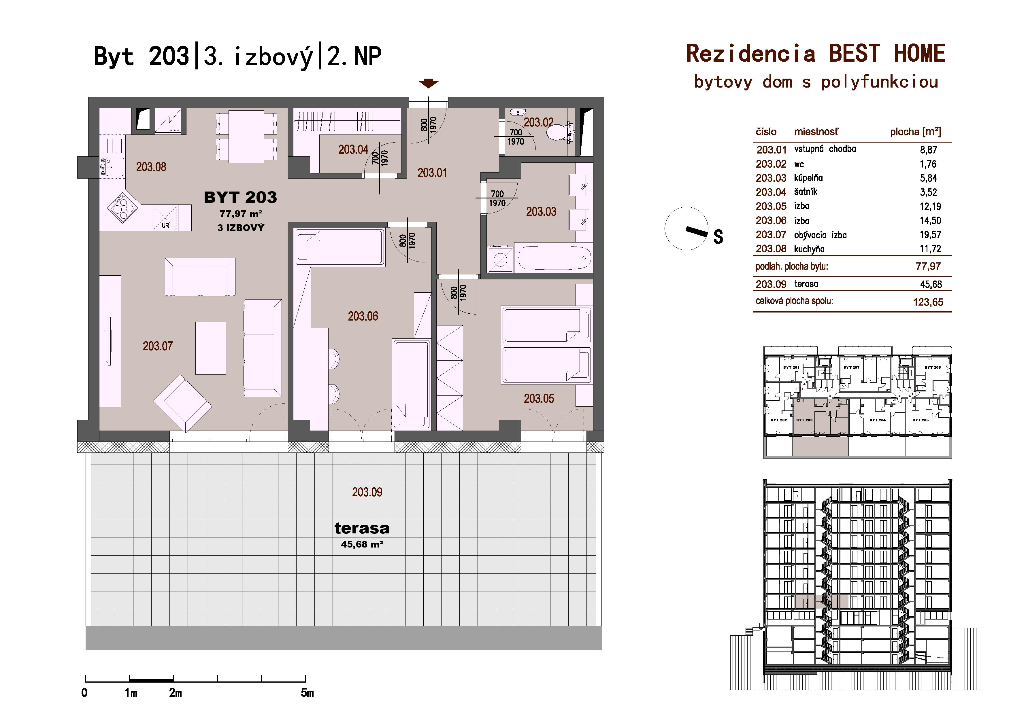 Best Home - 203 - Pôdorys