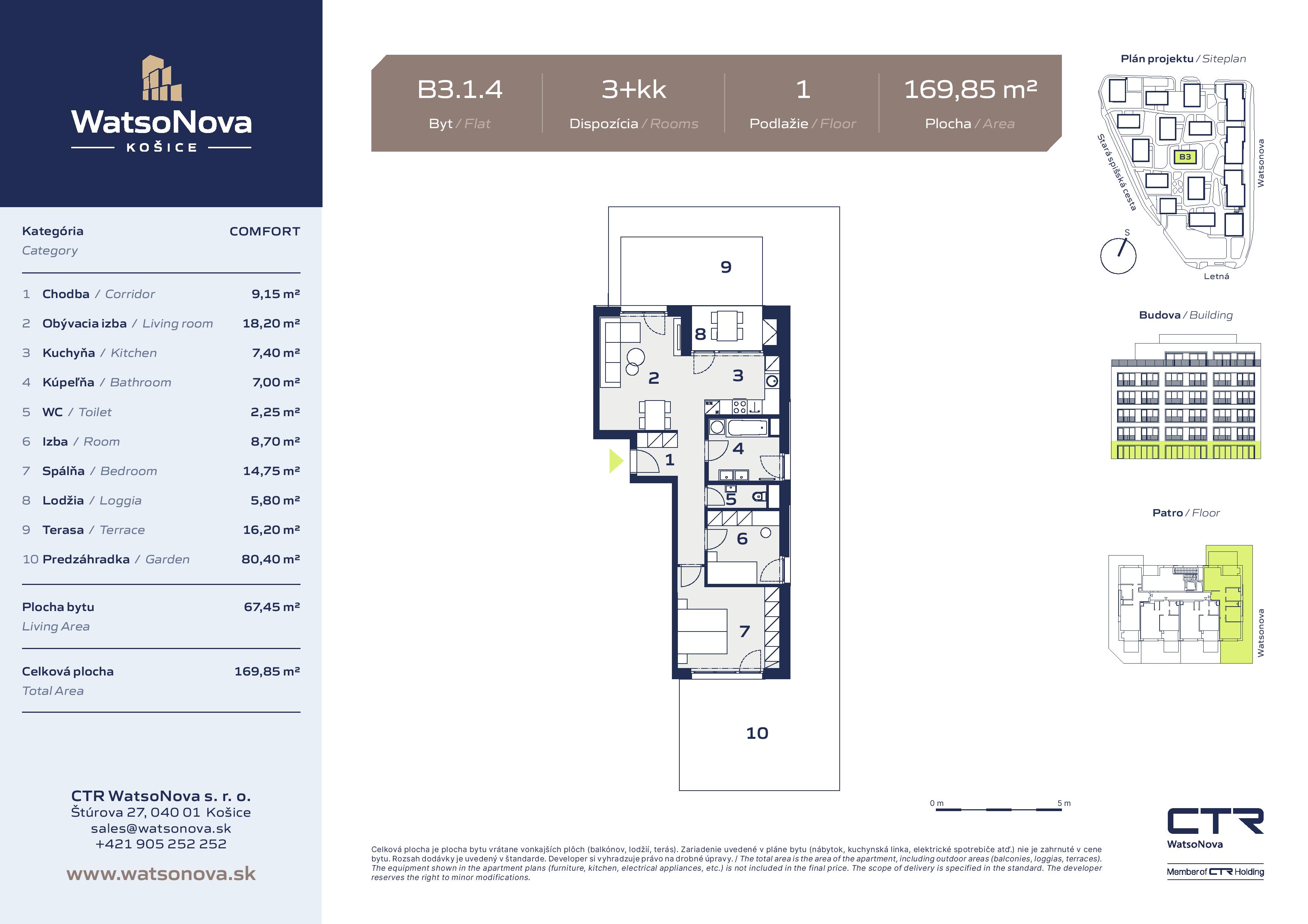 WatsoNova - B3.1.4 - Pôdorys