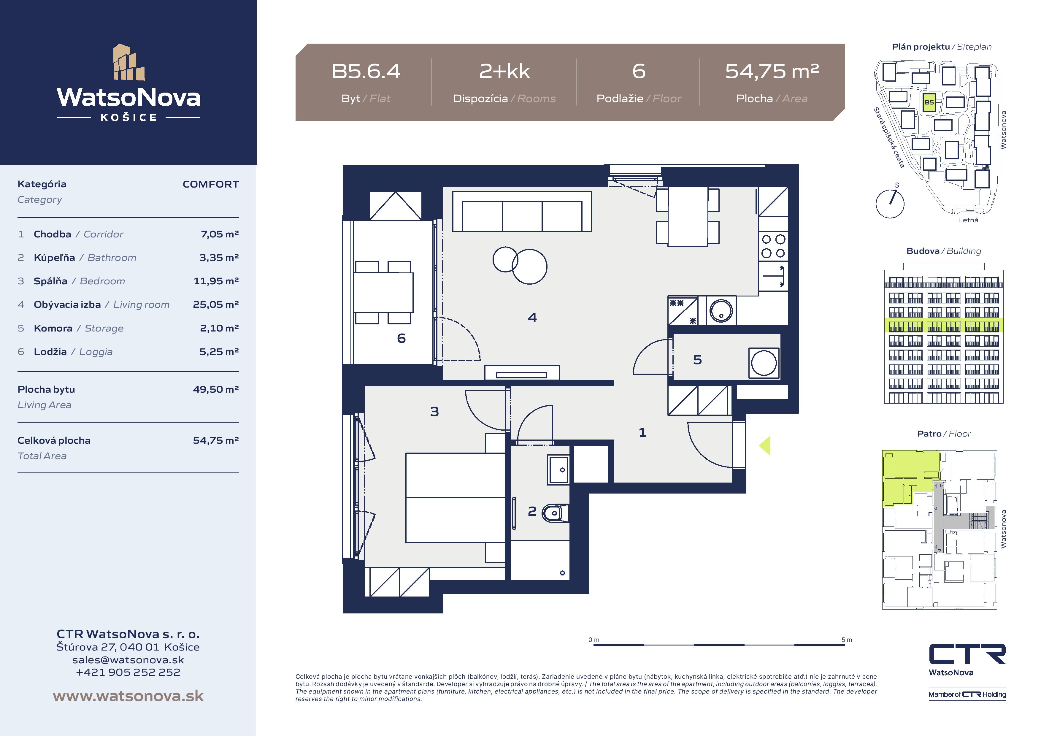 WatsoNova - B5.6.4 - Pôdorys