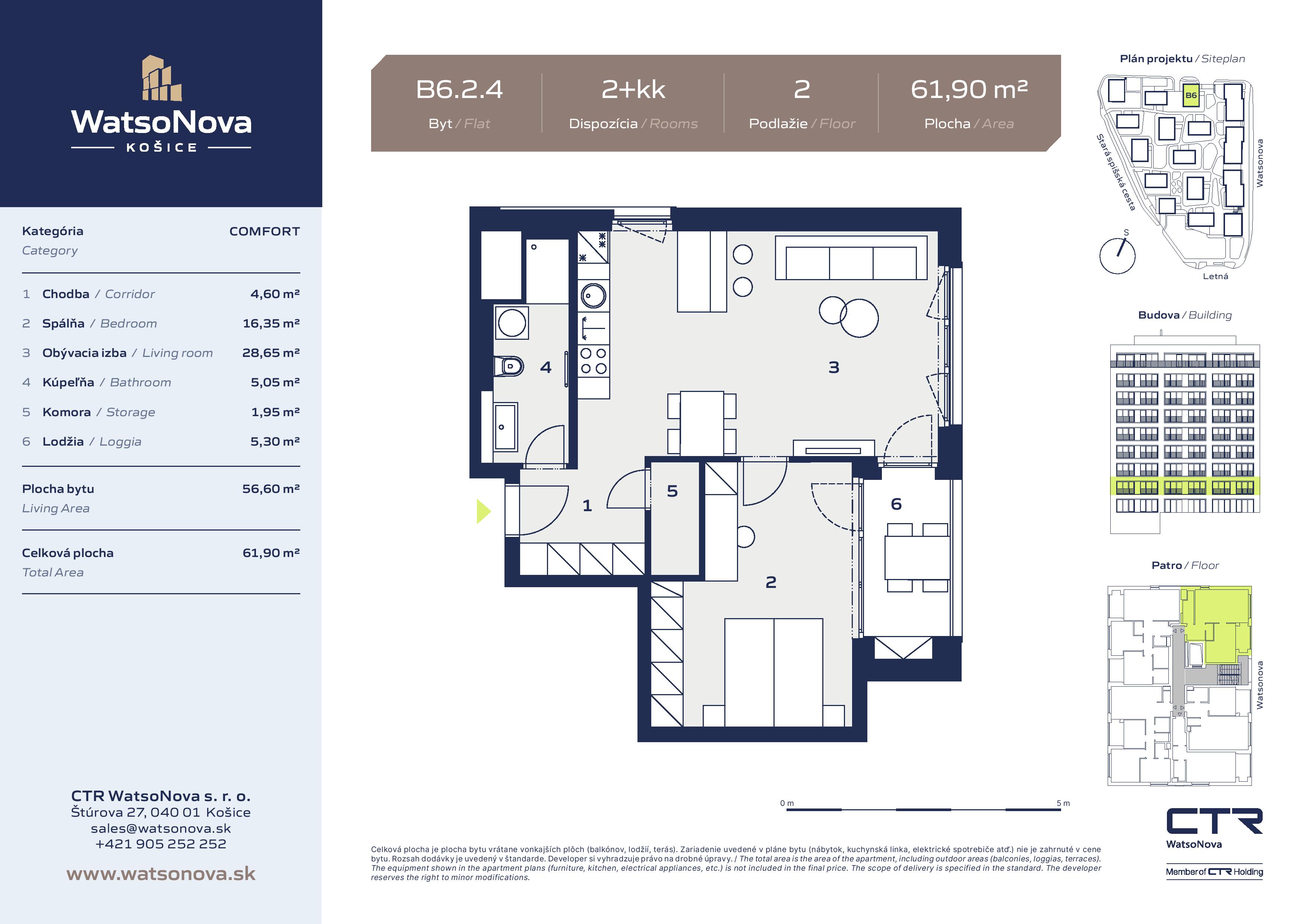WatsoNova - B6.2.4 - Pôdorys
