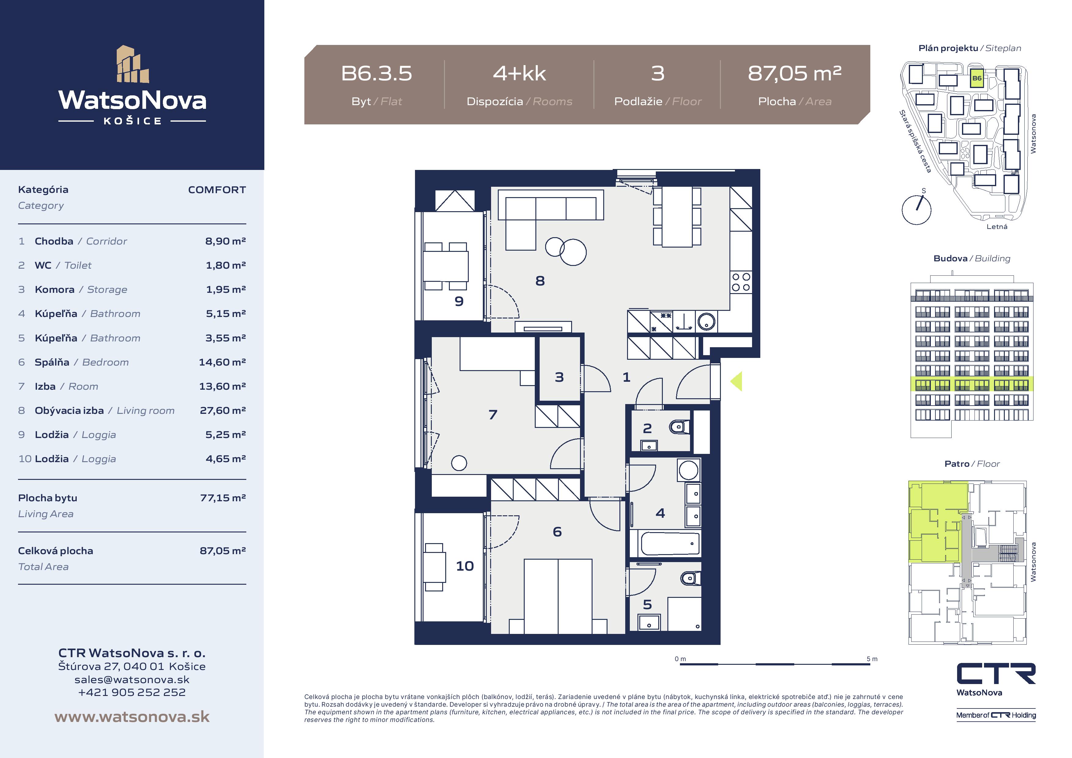 WatsoNova - B6.3.5 - Pôdorys