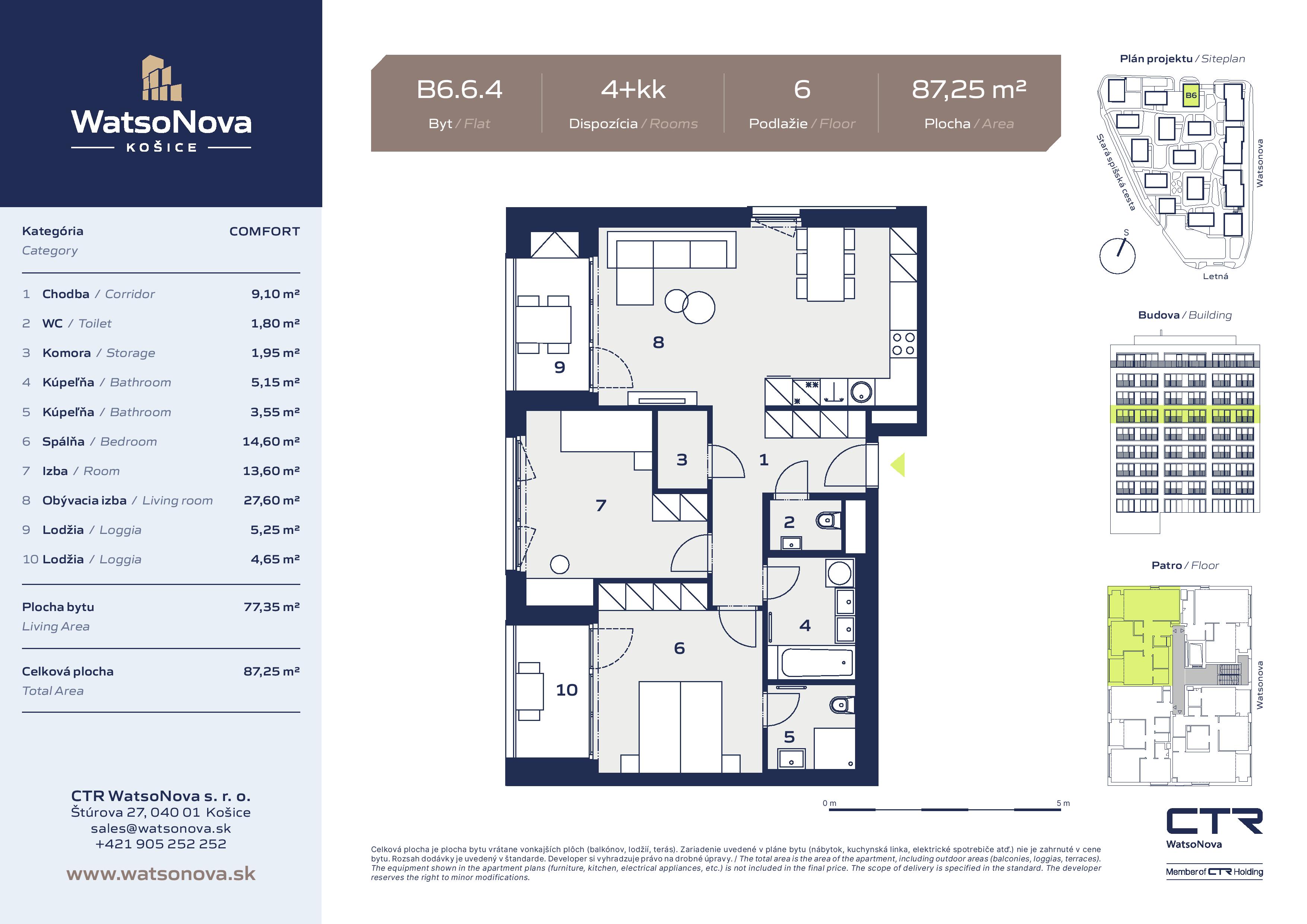WatsoNova - B6.6.4 - Pôdorys