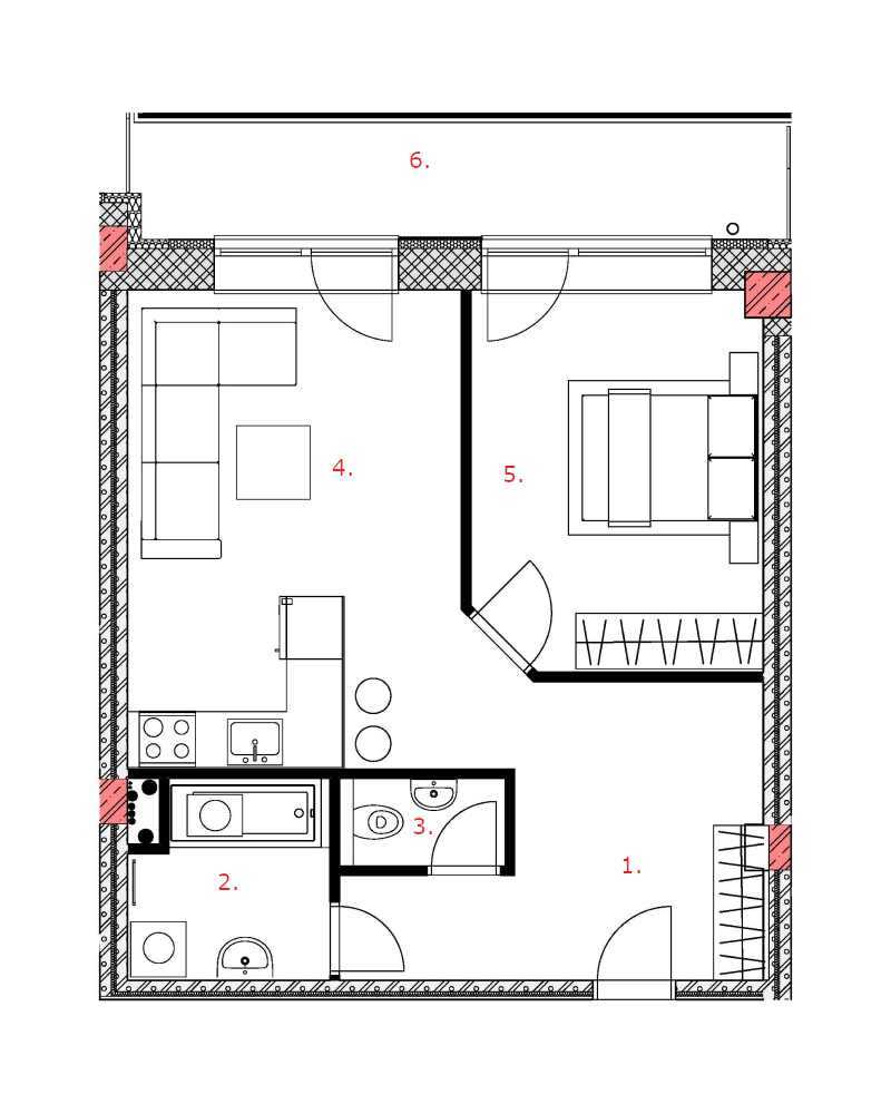 Galandov majer - V30.3.2 - Pôdorys