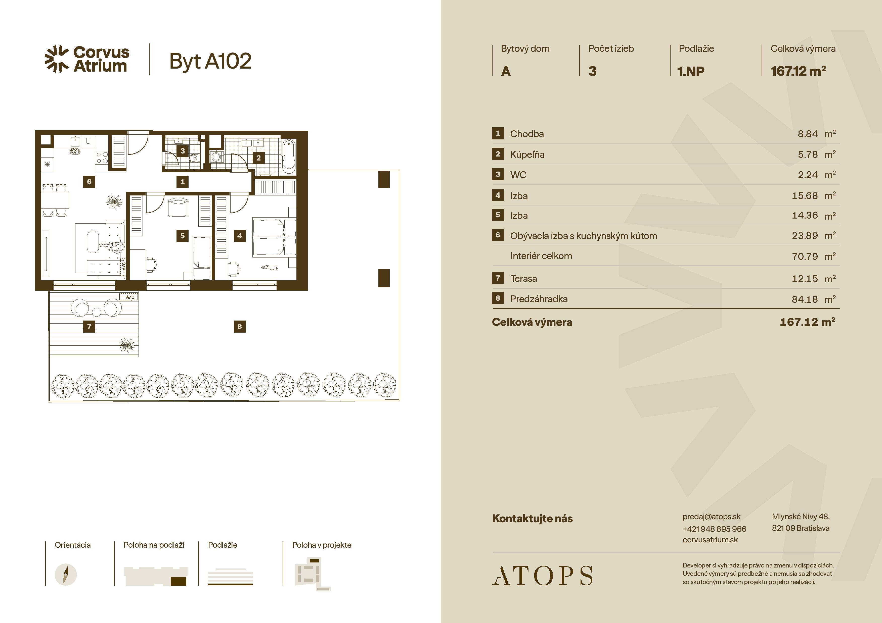 Corvus Malacky - A102 - Pôdorys