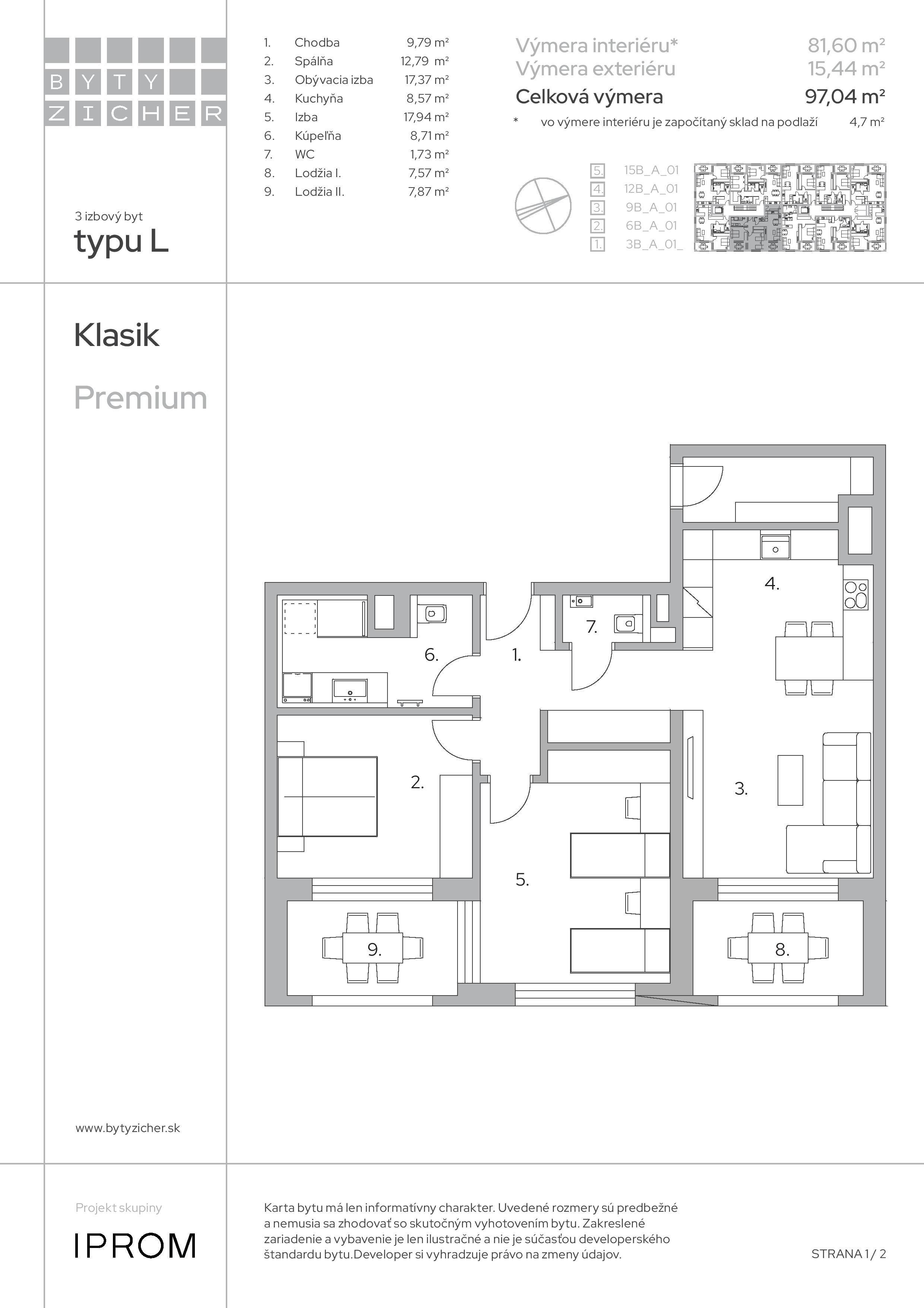 ZICHER - 3B A 01 - Pôdorys