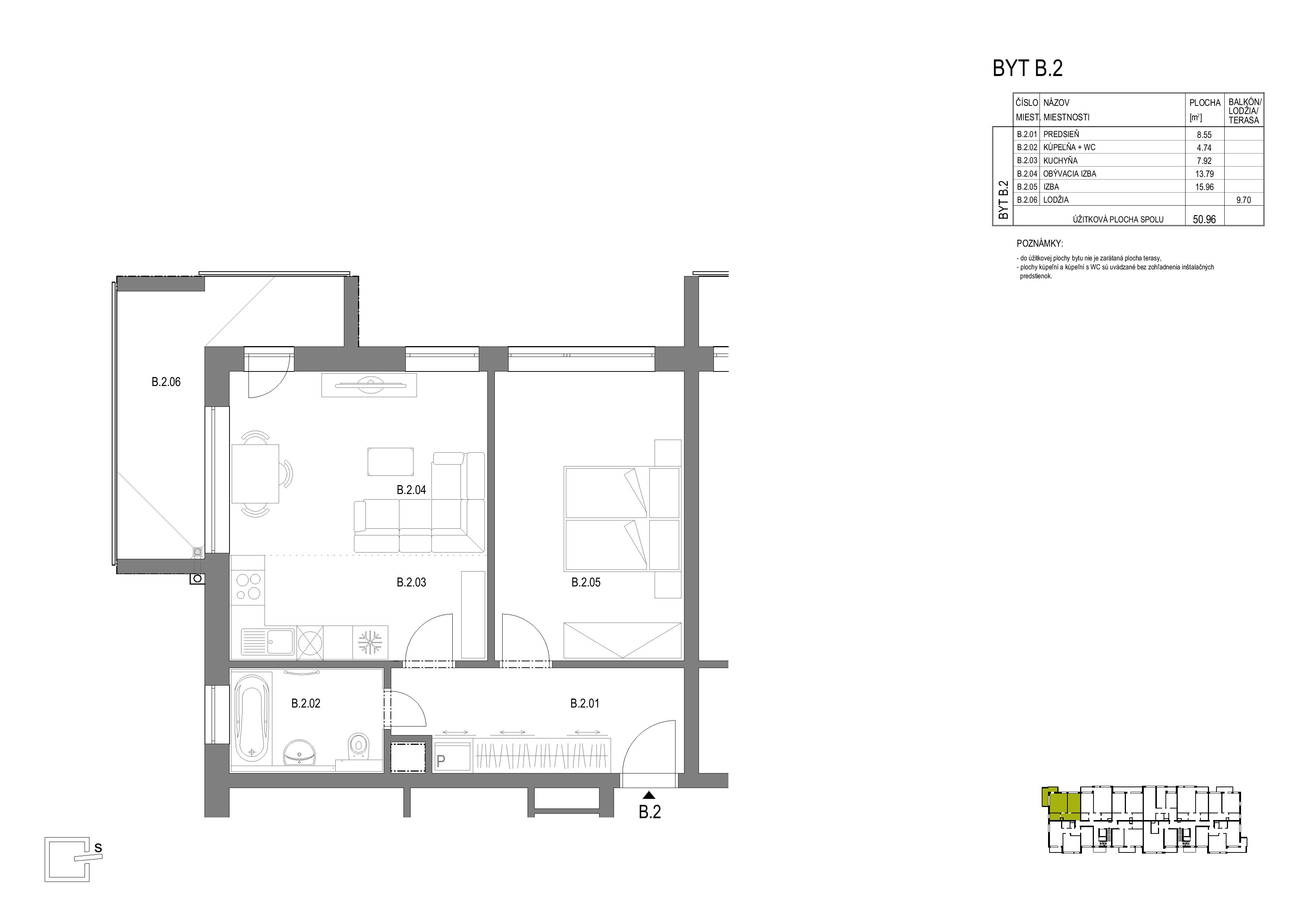 Anna Park - B.2 - Pôdorys