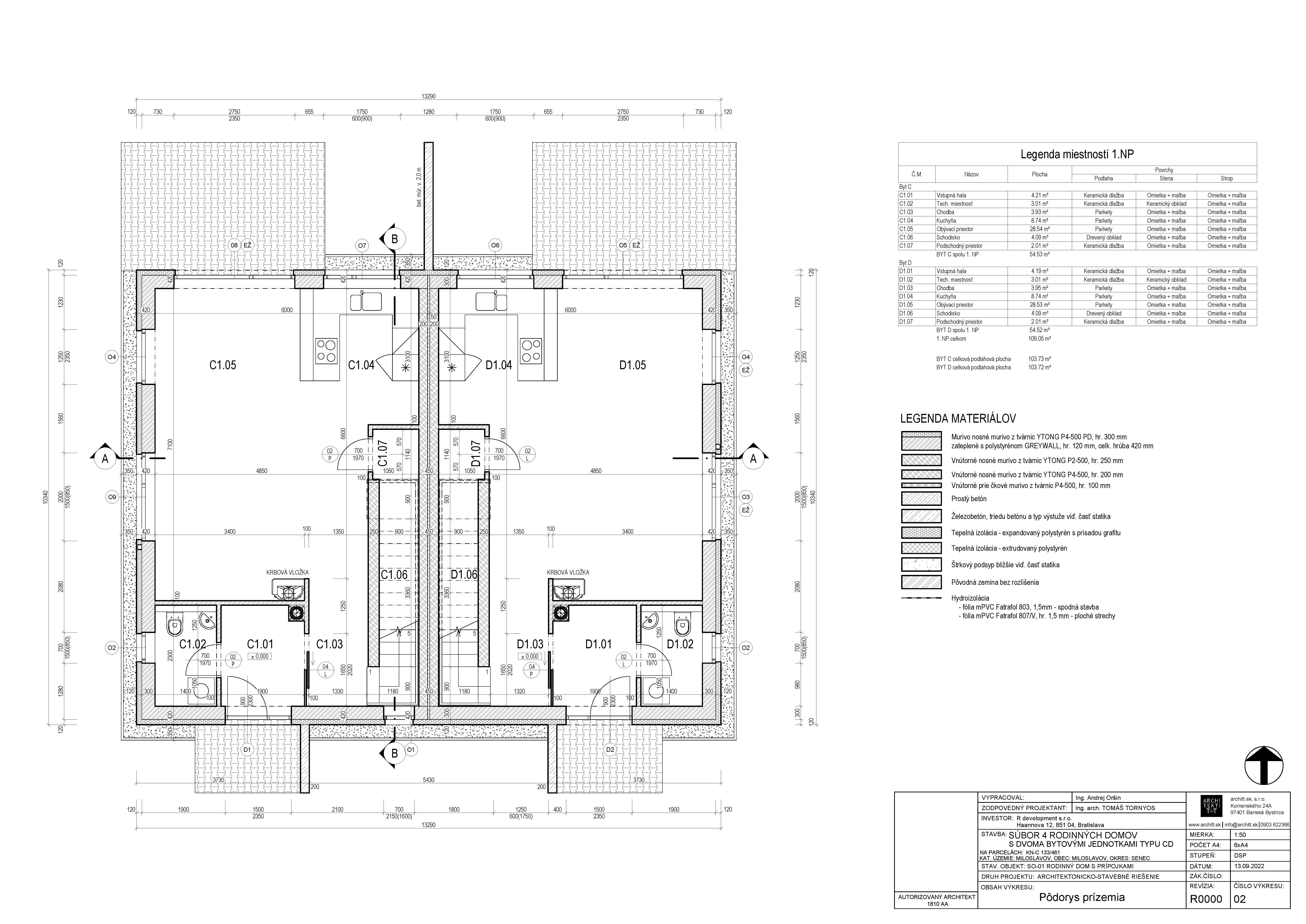 Milhome - 5B - Pôdorys