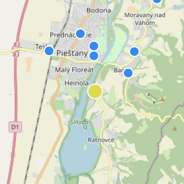 Blue Wave Riverside - map