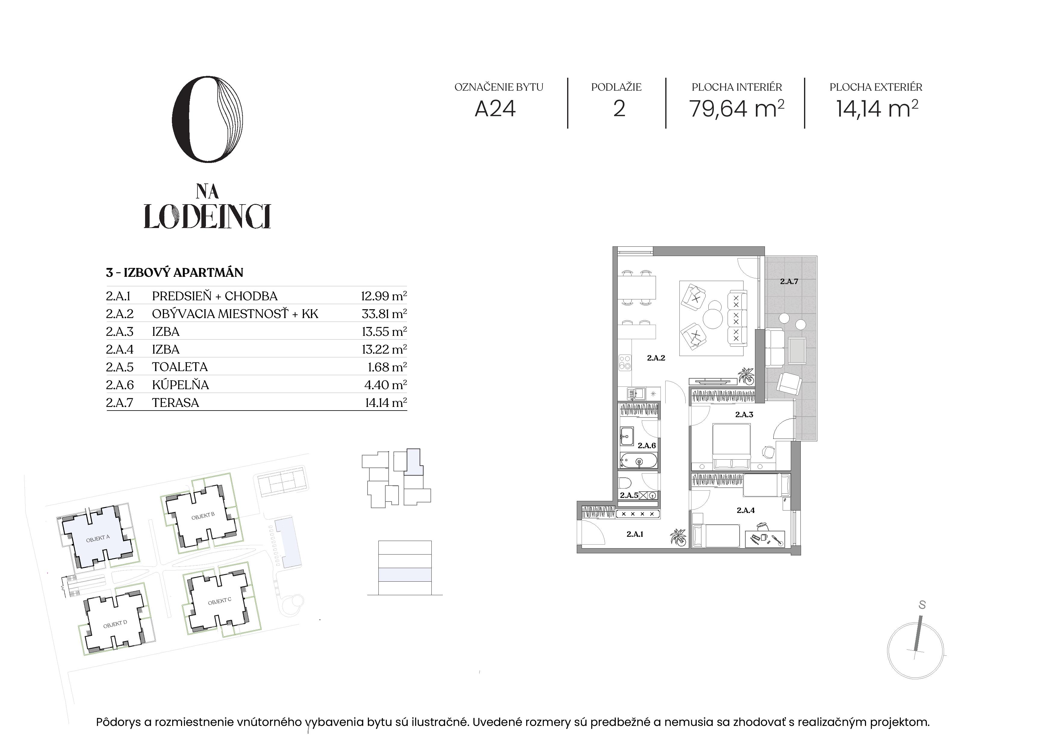 Na Lodenici - A24 - Pôdorys