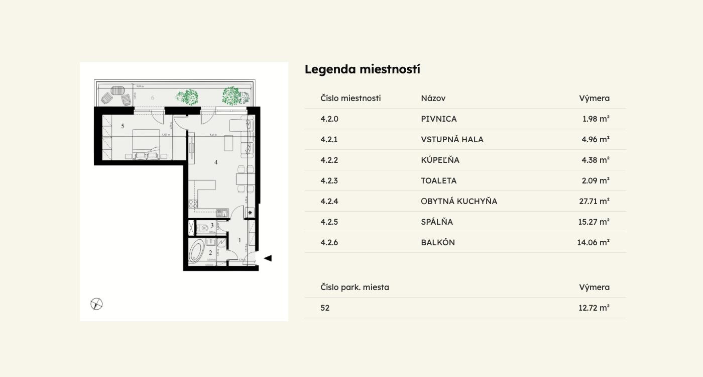 Selanky - B-4.2 - Pôdorys