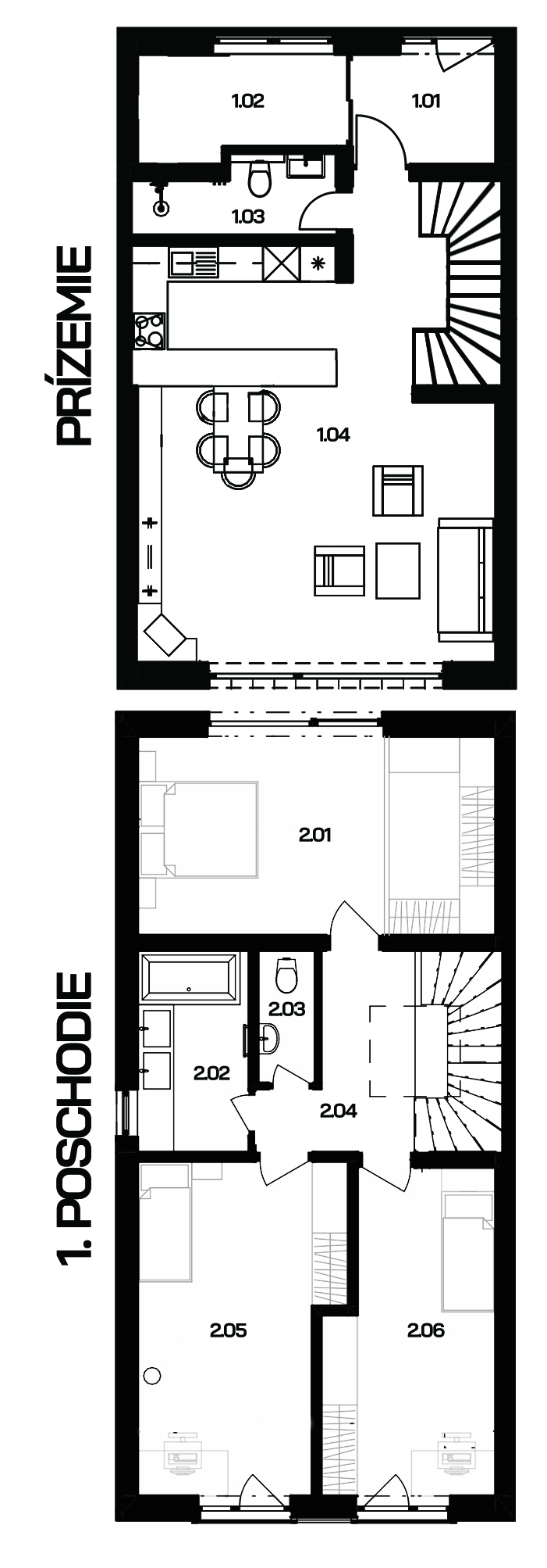 Brokoffova residence - B09 - Pôdorys