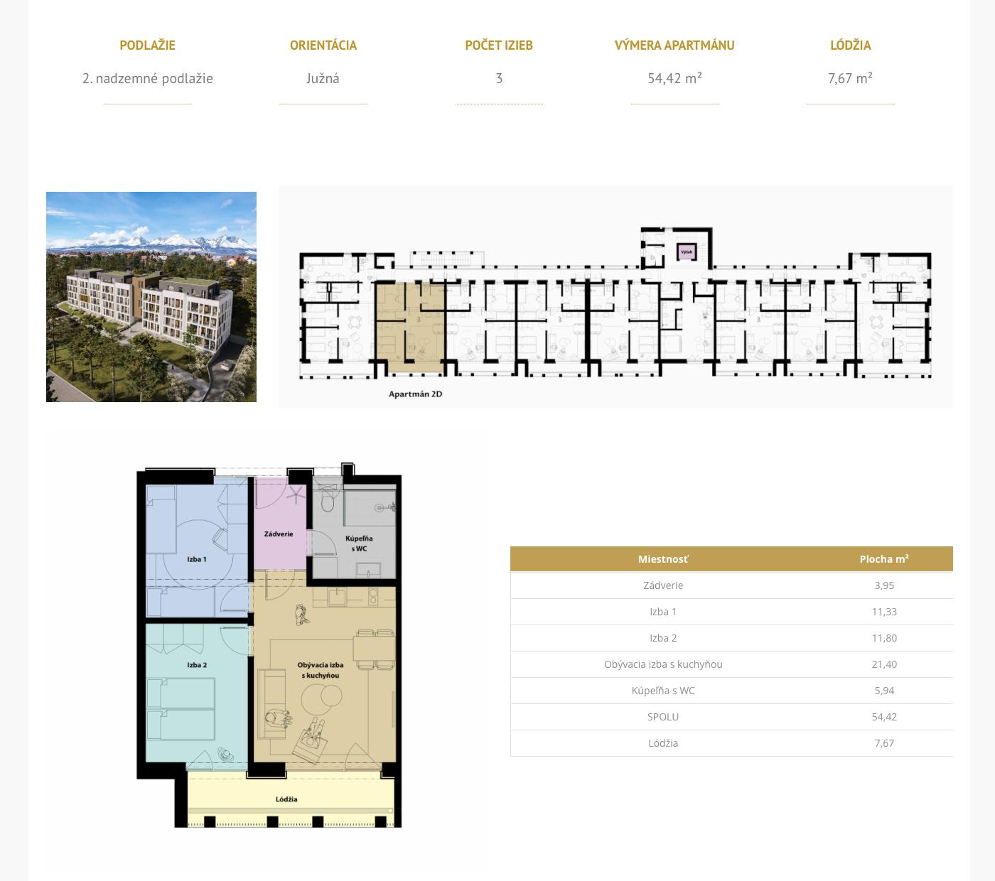 Gréb Park - 2D - Pôdorys