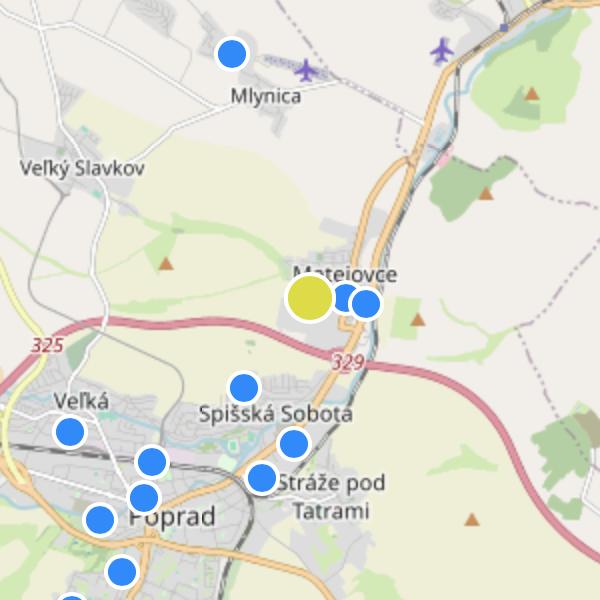 Luna Residence - map