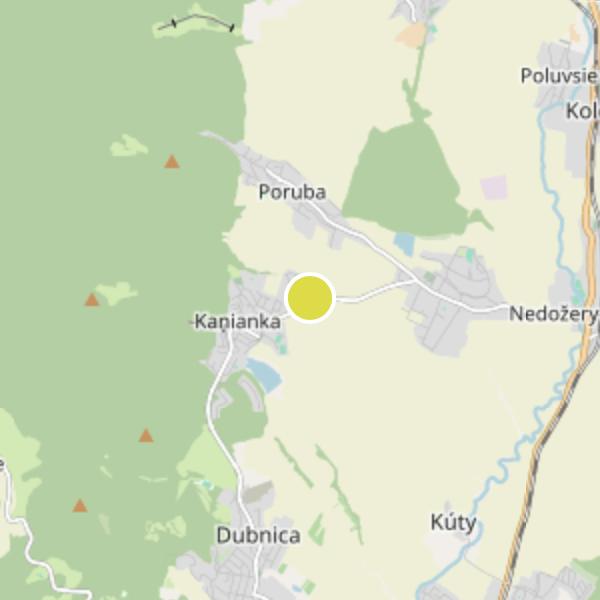 Kanianka Pánsky háj II - map