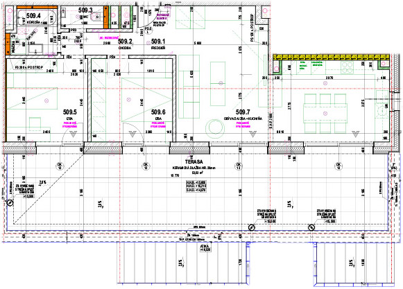 Baťove rezidencie - 509 - Pôdorys