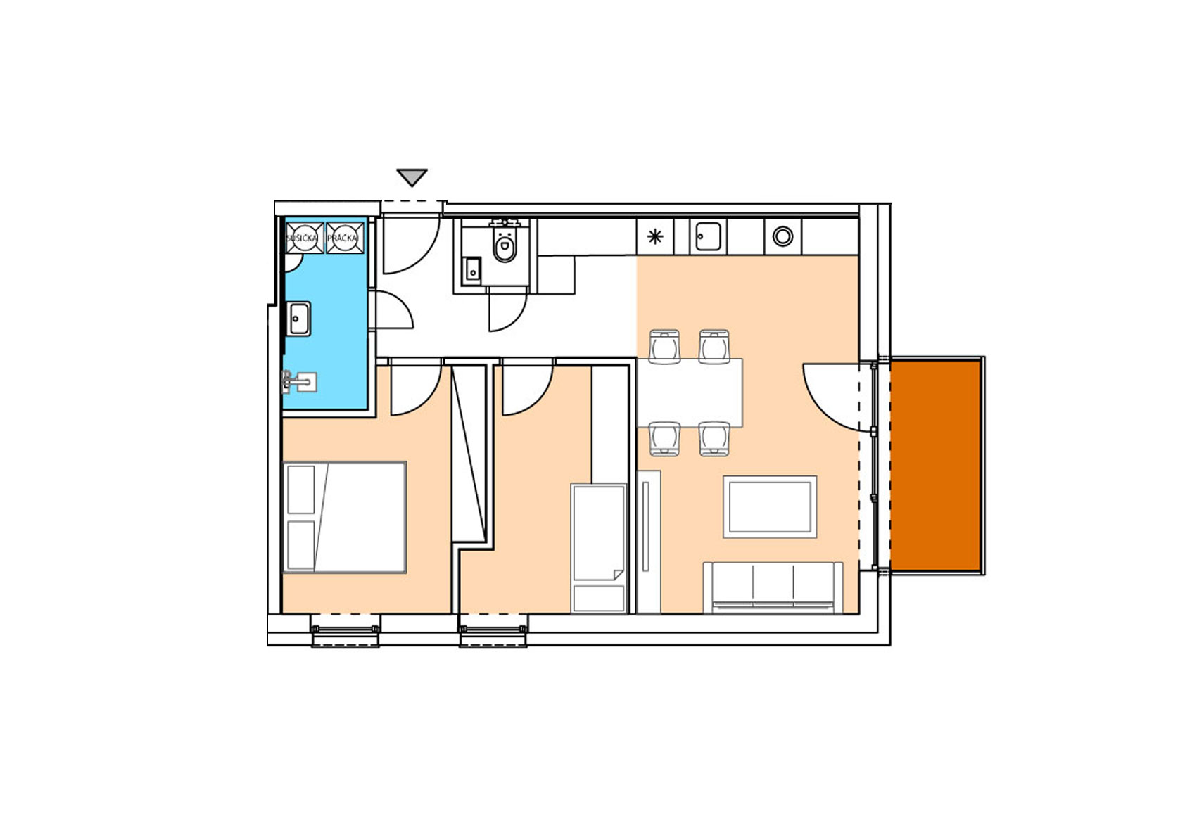 Living Park Svit - 7 5 - Pôdorys