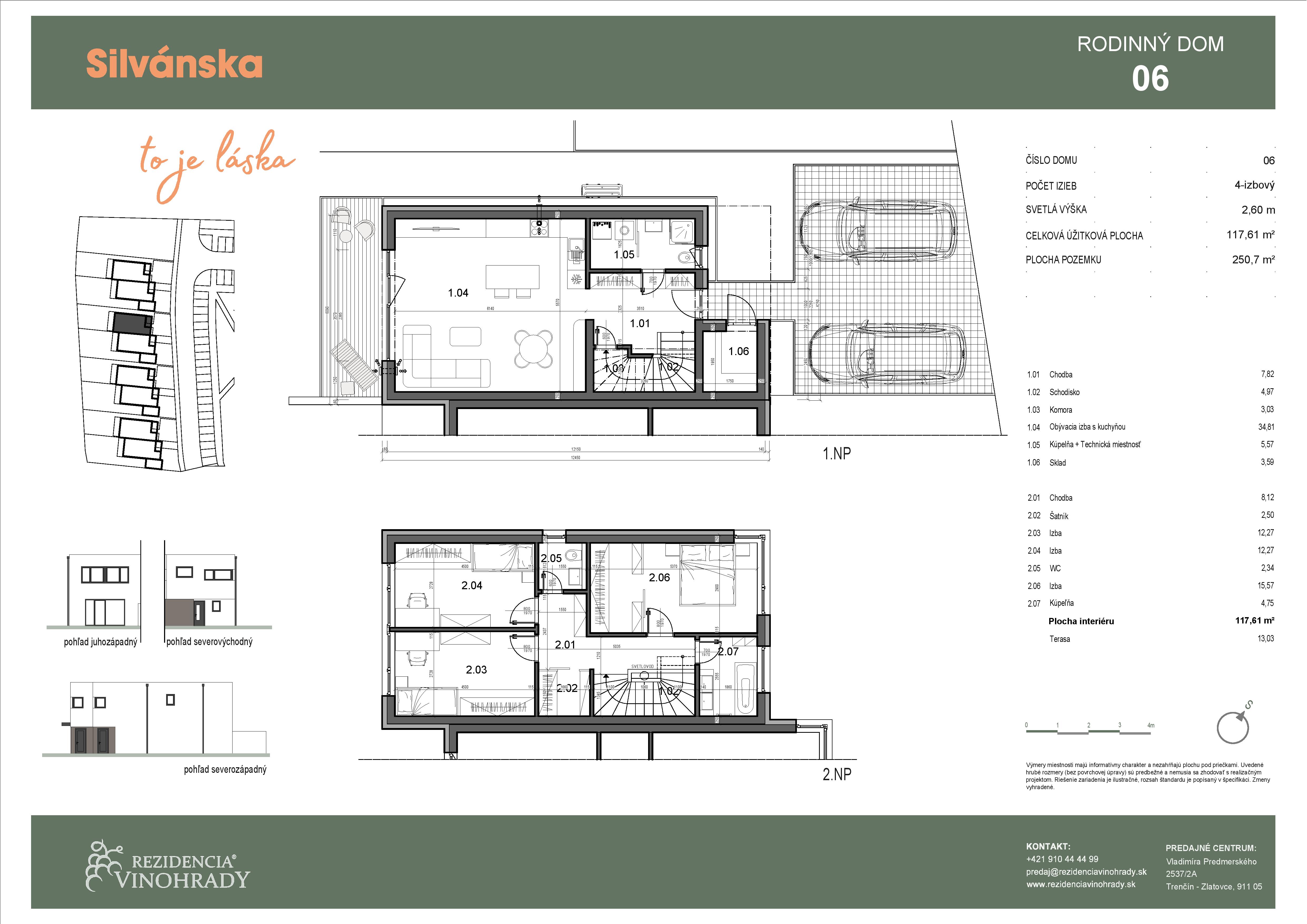 Silvánska - RD 06 - Pôdorys