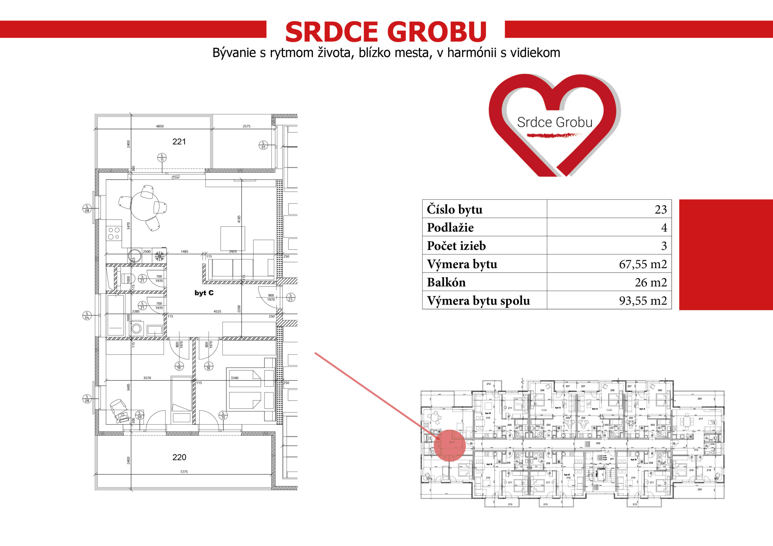 Srdce Grobu - 23 - Pôdorys